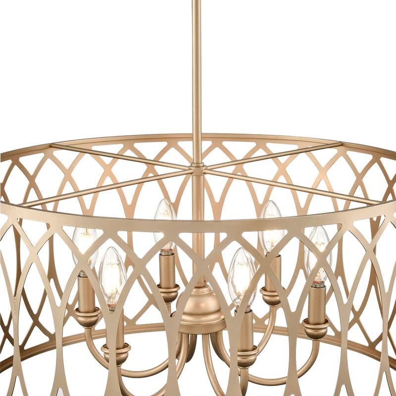 Millennium Lighting 42106 Arelyn 6 Light 23" Wide Pendant