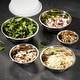 preview thumbnail 11 of 29, Heavy Duty Meal Prep Stainless Steel Mixing Bowls Set with Lids