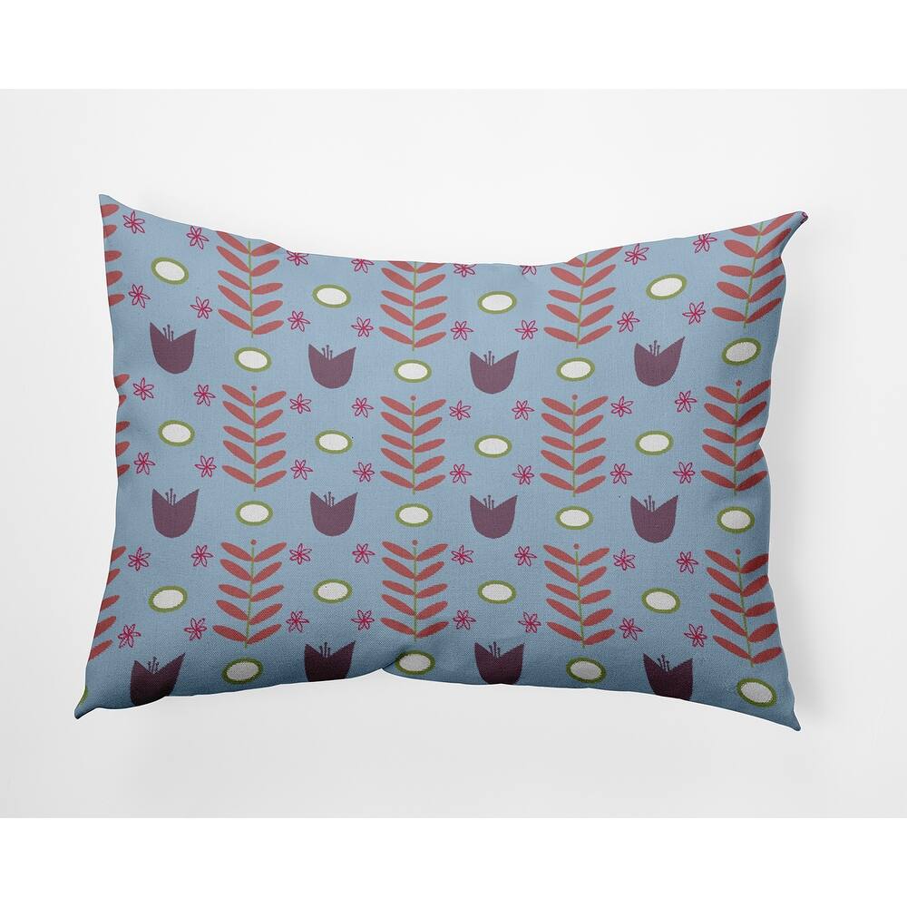 Spring Garden Polyester Indoor/Outdoor Pillow