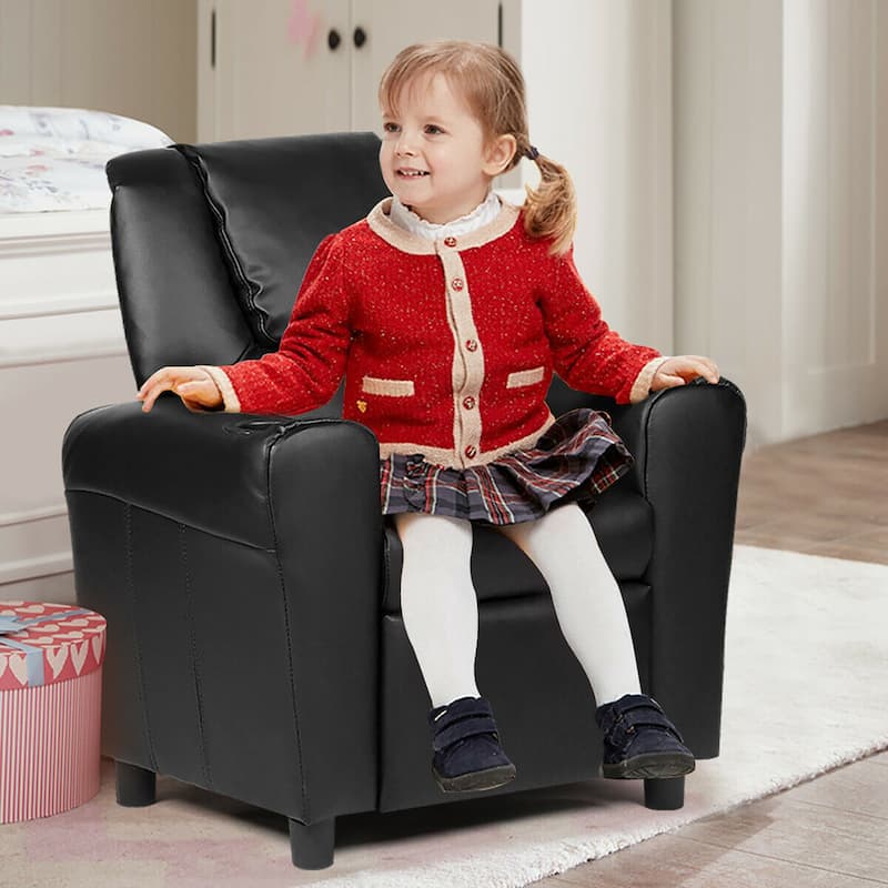 Costway Kids Recliner Armchair Children's Furniture Sofa Seat Couch