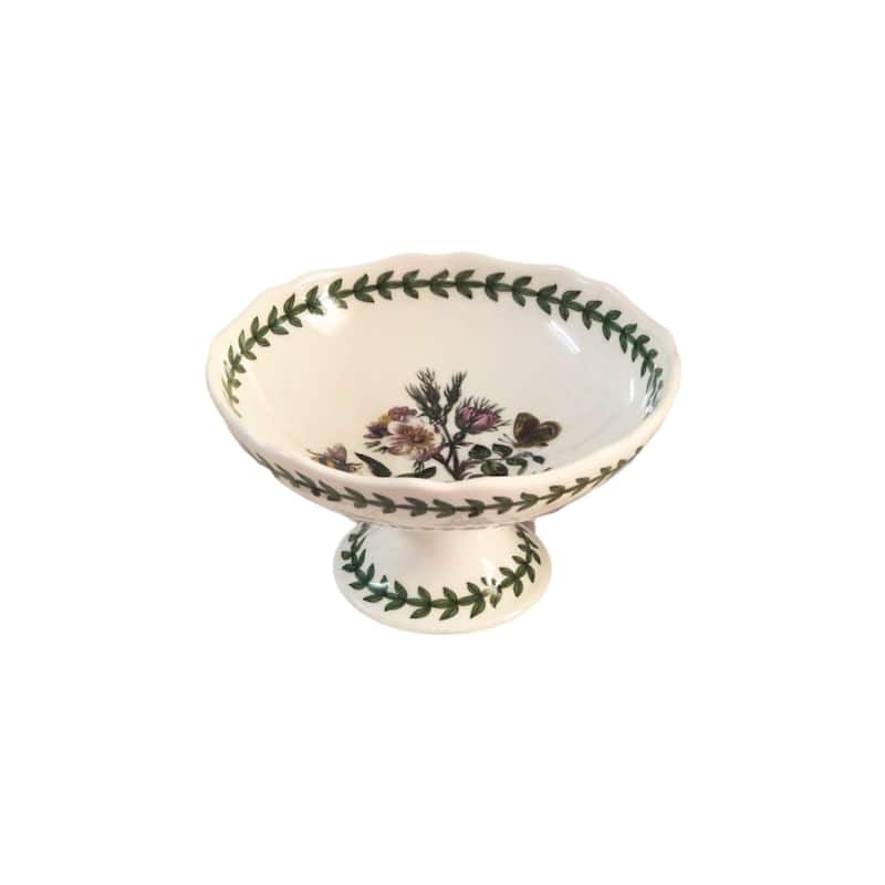 Portmeirion Botanic Garden Chip and Dip Set - 11 in Platter and 5.5 in Dip Bowl
