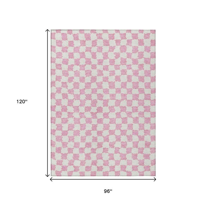 HomeRoots Geometric Transitional Rectangle Outdoor Rug