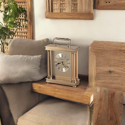Howard Miller Audra Modern Glam Sleek Mantel Clock