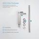 preview thumbnail 14 of 16, Waterfall Lead-free Solid Brass Single Handle Bathroom Sink Faucet