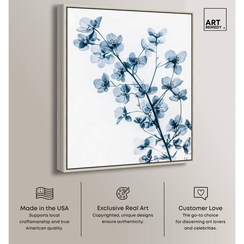 Translucent Petals II Canvas by Art Remedy