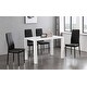 preview thumbnail 2 of 25, Modern minimalist dining chair, restaurant home conference chair set of 4