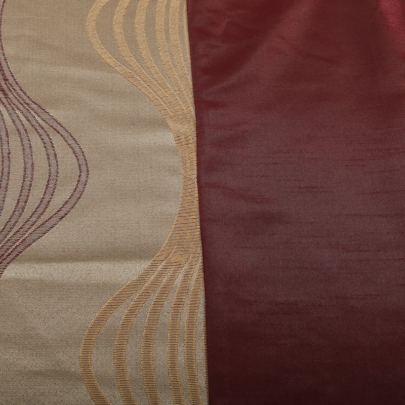 Nanshing Daniella Light Filtering Grommet Curtain Panel Pair - 37" x 84"