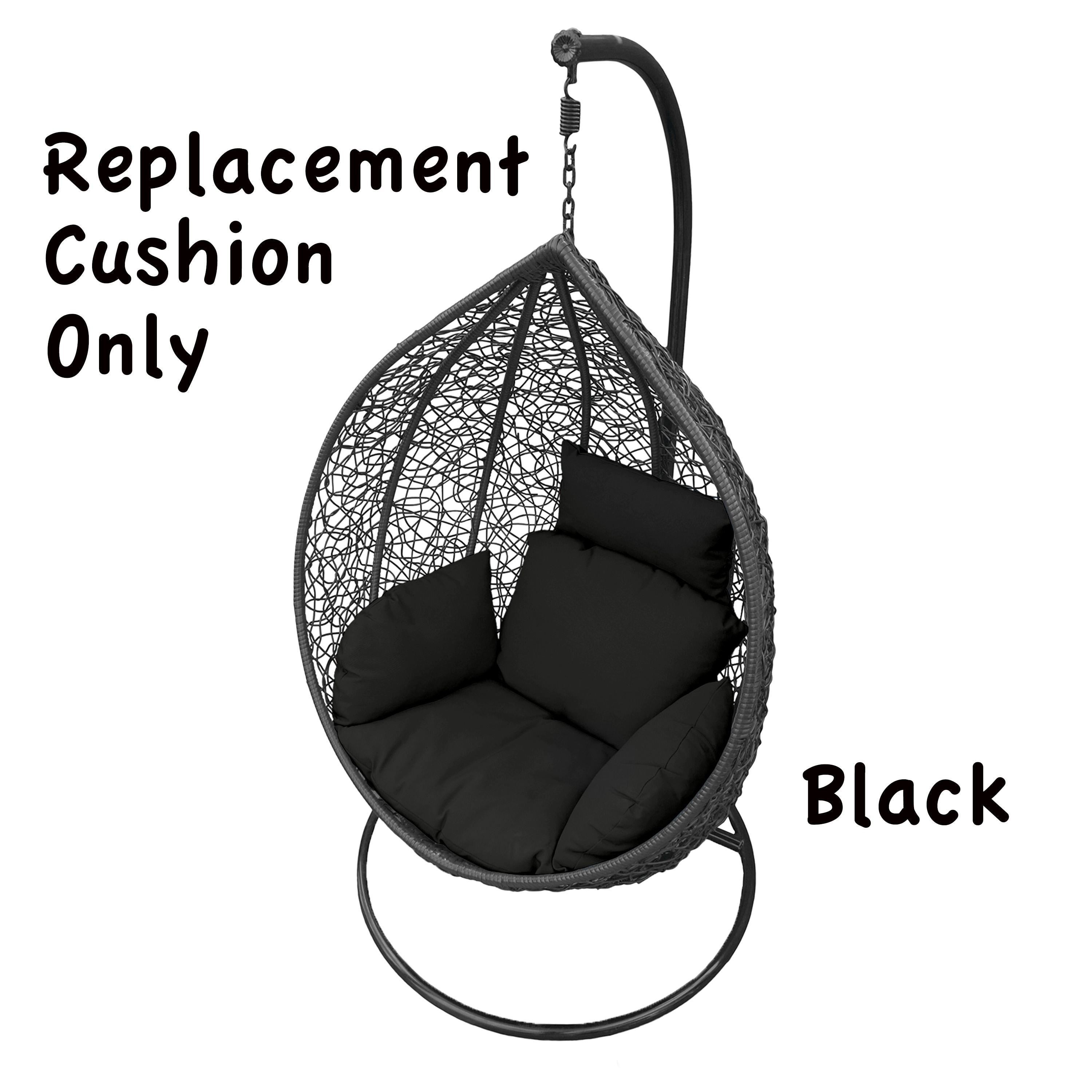 Joita Luxury Ottertex Replacement Cushion For Indoor Outdoor Egg Hanging Cocoon Papasan Chair Overstock 33802723
