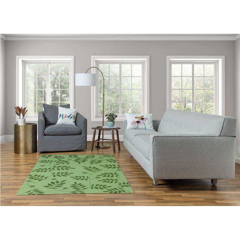 Fern Fronds Rug