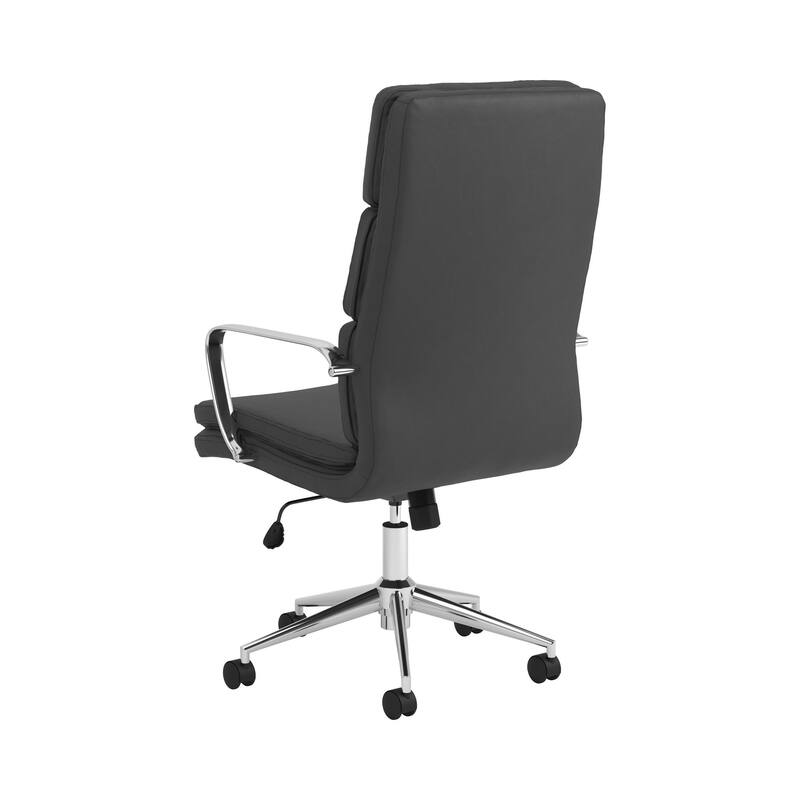 Amos Upholstered Office Chair with Casters