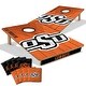 preview thumbnail 1 of 5, Oklahoma State Cowboys NCAA Tailgate Cornhole Board Set Include Carrying Case