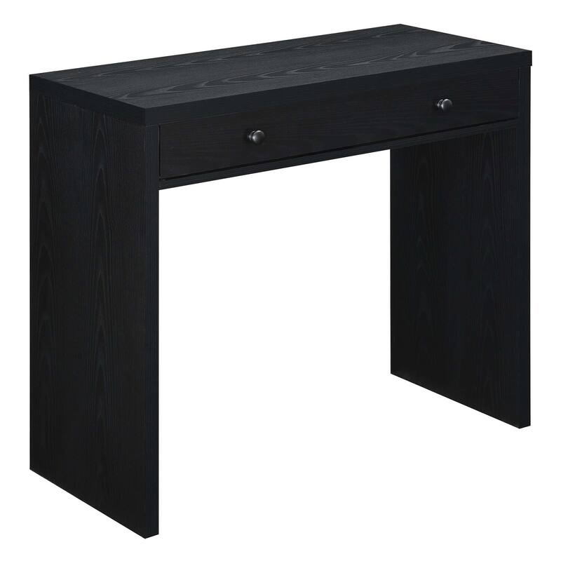36 Inch Desk with Drawer - Coastal Chic Home Office Desk - Shabby Chic Design - Compact Writing Desk