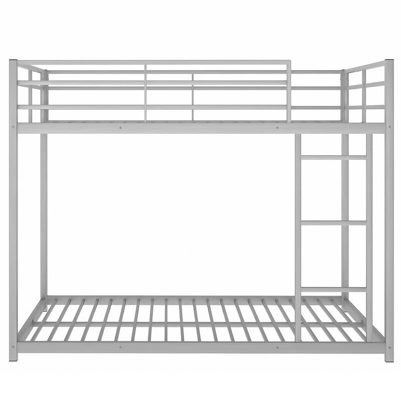 Metal Bunk Bed, Low Bunk Bed With Ladder
