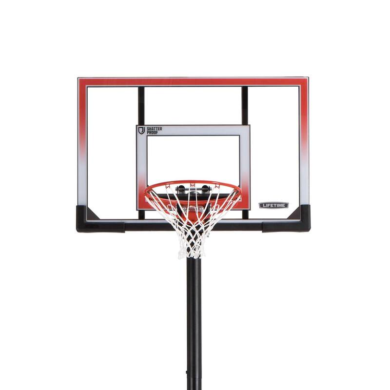 Lifetime Adjustable Portable Basketball Hoop (50-Inch)