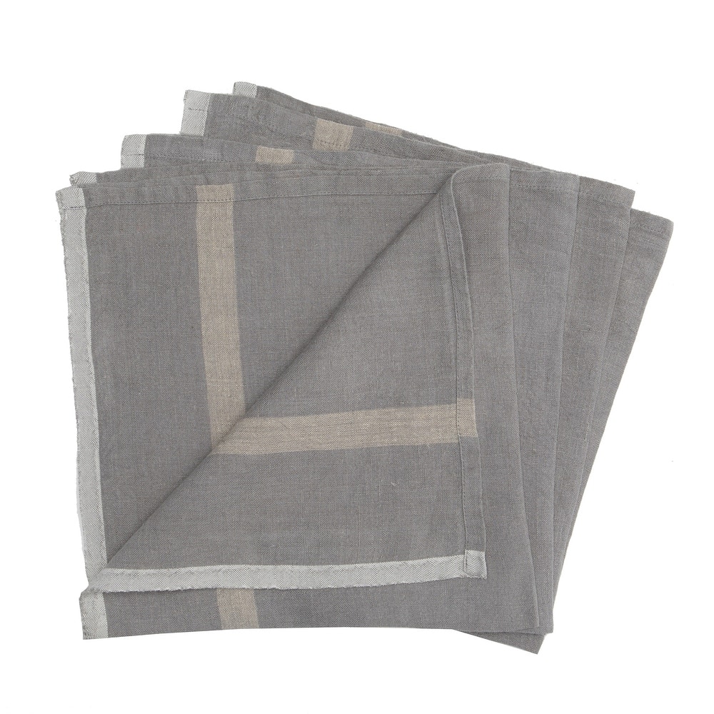 Caravan Laundered Linen Napkins - Set of 4