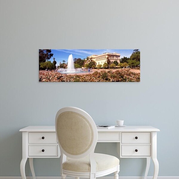 Easy Art Prints Panoramic Images's 'San Diego CA' Premium Canvas Art