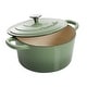 preview thumbnail 2 of 3, Crock Pot Artisan 5-Quart Cast Iron Dutch Oven
