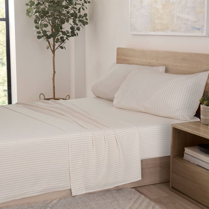 Vellux Aster Jersey Sheet Set