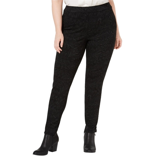 Style & Co. Womens Seam-Front Casual Leggings. Opens flyout.
