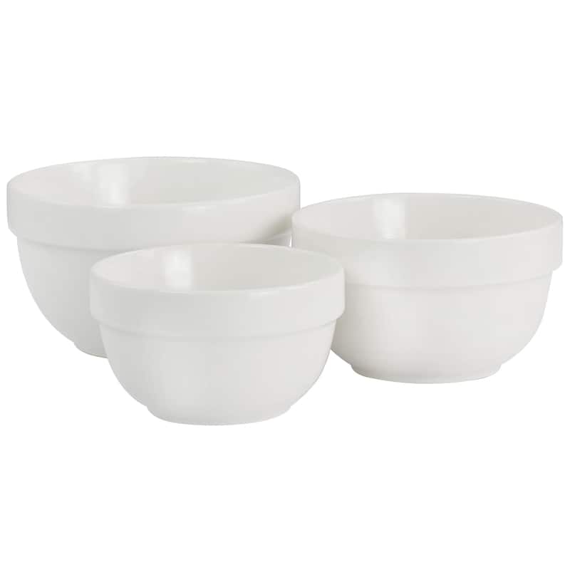 3 Piece Ceramic Bowl Set - 3 Piece