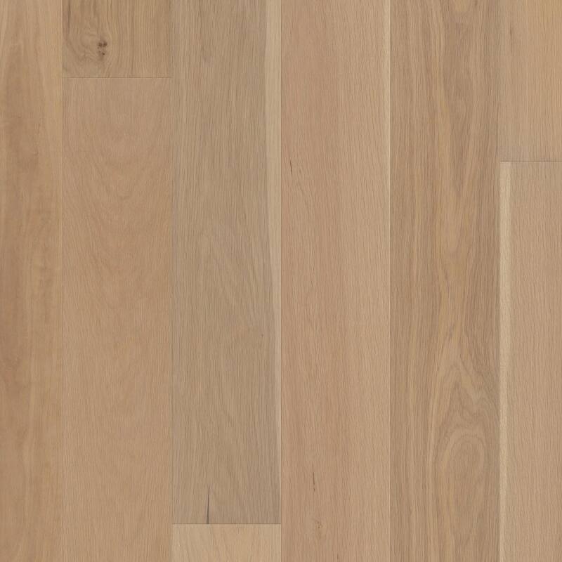 Shaw SW772 Repel 7" Wide Wire Brushed Engineered White Oak Hardwood - Heritage