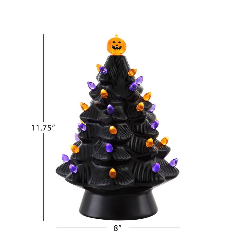 Mr. Halloween 11.75" Black Halloween Tree - Adapter Operated