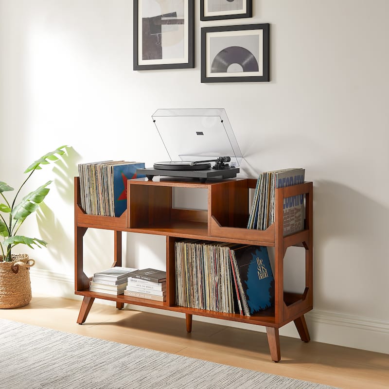 Crosley Asheville Large Record Storage Console