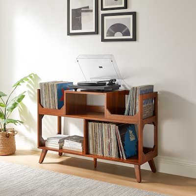 Crosley Asheville Large Record Storage Console