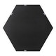 preview thumbnail 13 of 37, Kate and Laurel Laverty Framed Hexagon Wall Mirror