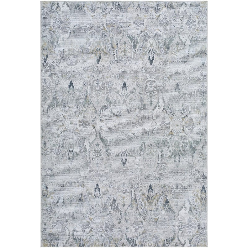 Livabliss Lorenz Traditional Medallion Area Rug
