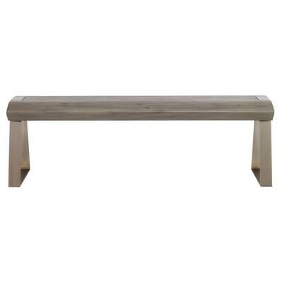 Uttermost Acai 60" Wide Solid Acacia Wood Seat Contemporary Bench