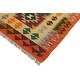 preview thumbnail 3 of 5, Bohemian Turkish Kilim Digna Hand-Woven Area Rug - 1'11" x 3'0"