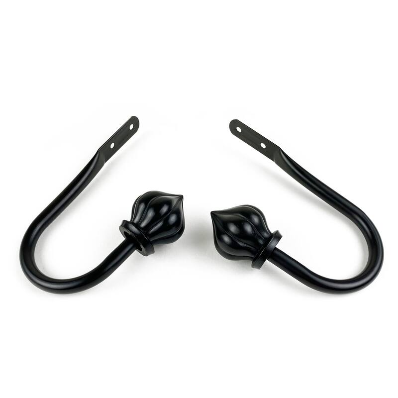 InStyleDesign Jan Curtain Holdback - Black