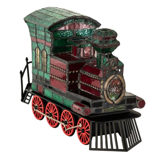 Meyda Tiffany 222396 Train Locomotive 2 Light 10" Tall Novelty