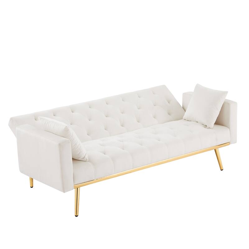 Convertible Folding Futon Sofa Bed - Bed Bath & Beyond - 37998269