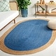 preview thumbnail 19 of 125, SAFAVIEH Handmade Natural Fiber Charlyne Bordered Round Jute Rug