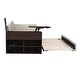 preview thumbnail 10 of 16, Upholstery Daybed with Storage Arm, Trundle, Cup Holder and USB Design