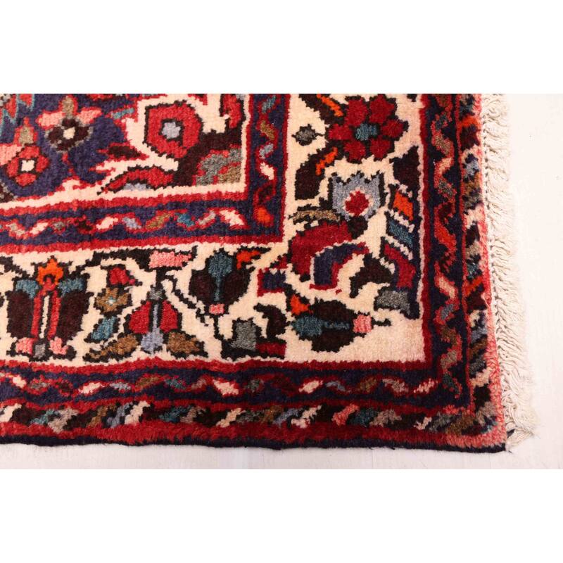 ECARPETGALLERY Hand-knotted Andelz Red Wool Rug - 3'7 x 10'4