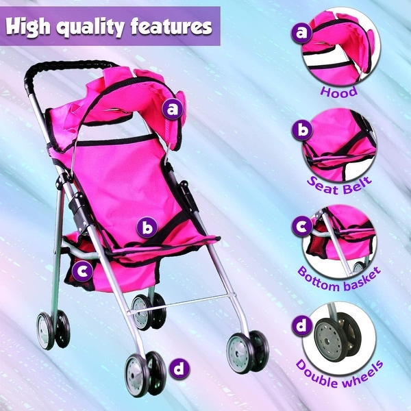 mommy and me doll collection stroller