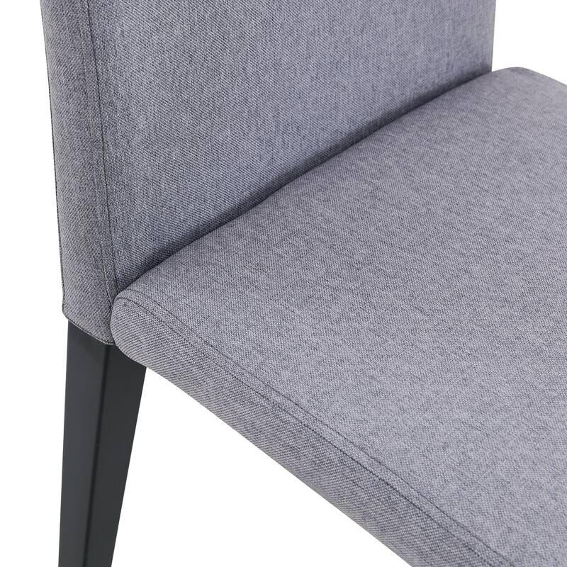 Dining Chairs Set of 4, Modern Kitchen Chairs with Black Metal Legs Side Chairs for Dining Room