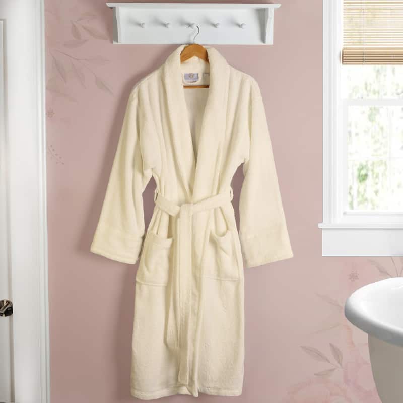 Superior Women's Turkish Cotton Ultra-Soft Absorbent Long Bathrobe