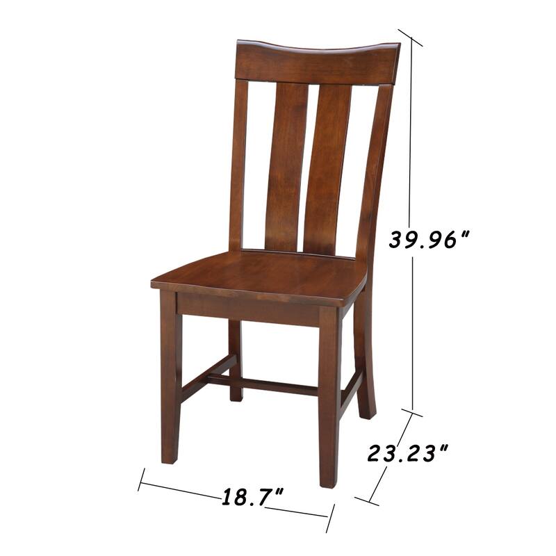 Ava Solid Wood Dining Chair - Set of Two