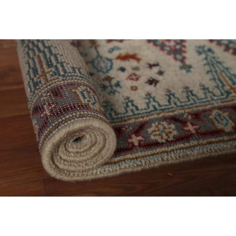 Viss Oriental Runner Rug Hand-Knotted Wool Carpet - 2'4"x 8'2"