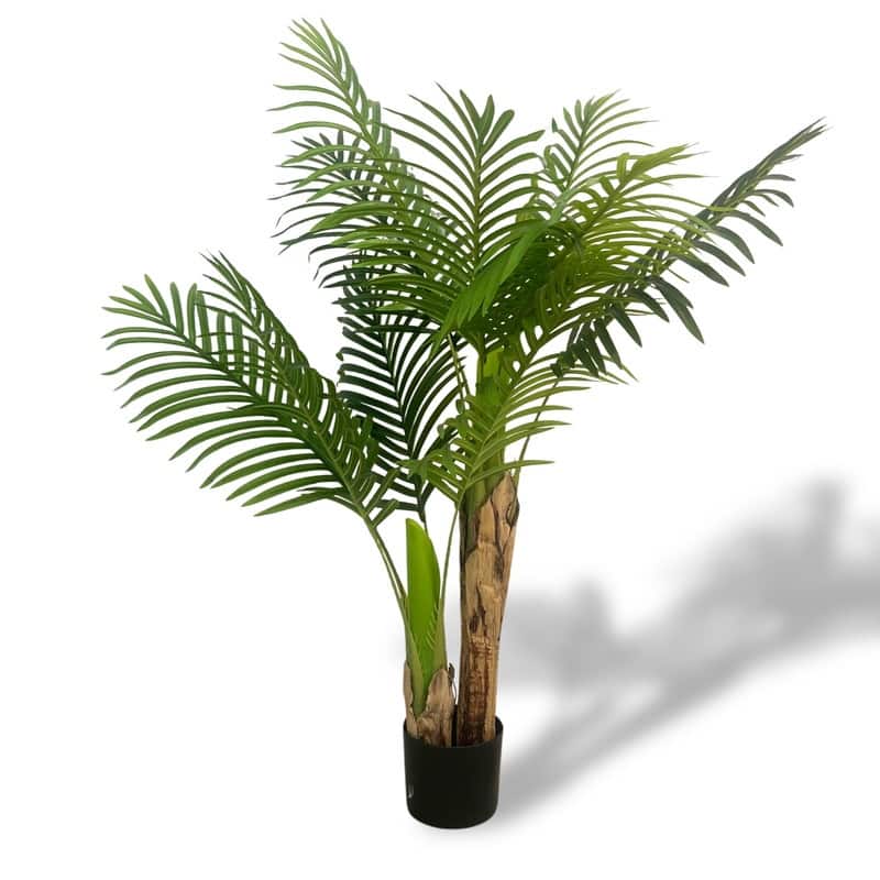 XBrand 47.2" Artificial Palm Tree - Realistic Faux Tropical Indoor Plant