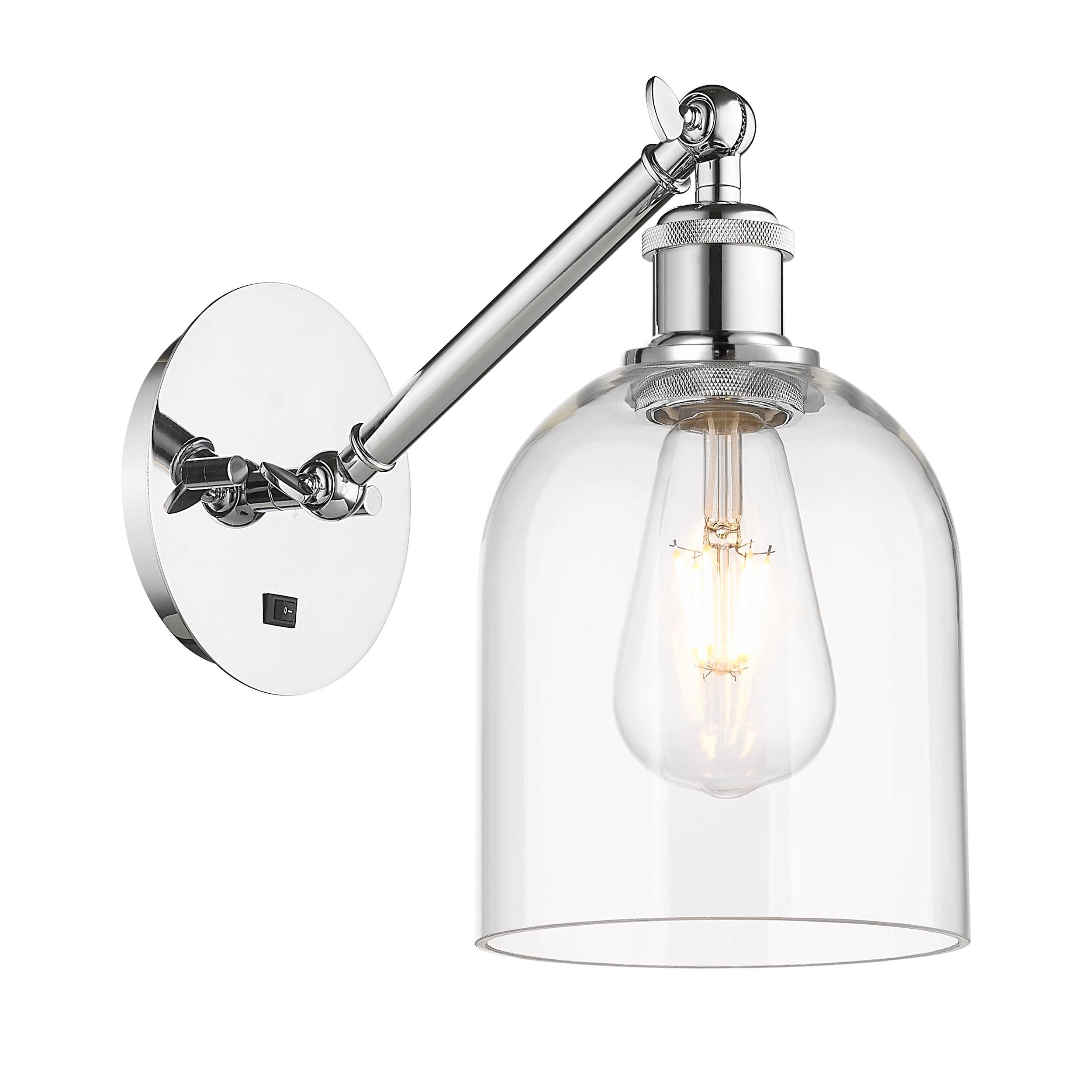 Option Polished Chrome / Clear Shade