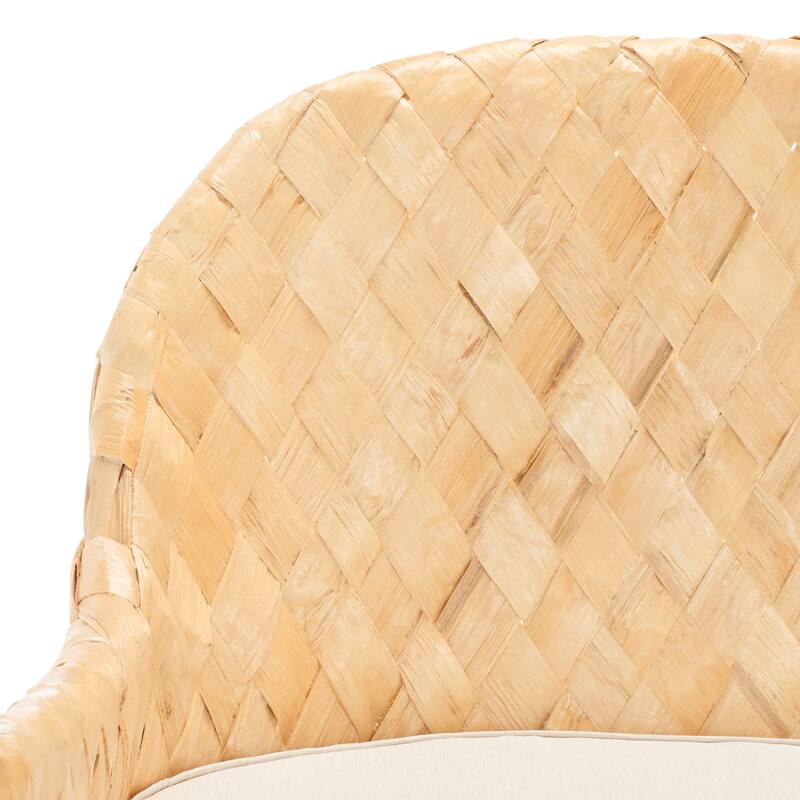 SAFAVIEH Marfisa Woven Sofa Bench - 52" W x 24" D x 33" H - 52Wx24Dx33H