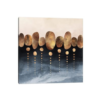 iCanvas "Natural Abstraction, Square" by Elisabeth Fredriksson Canvas Print