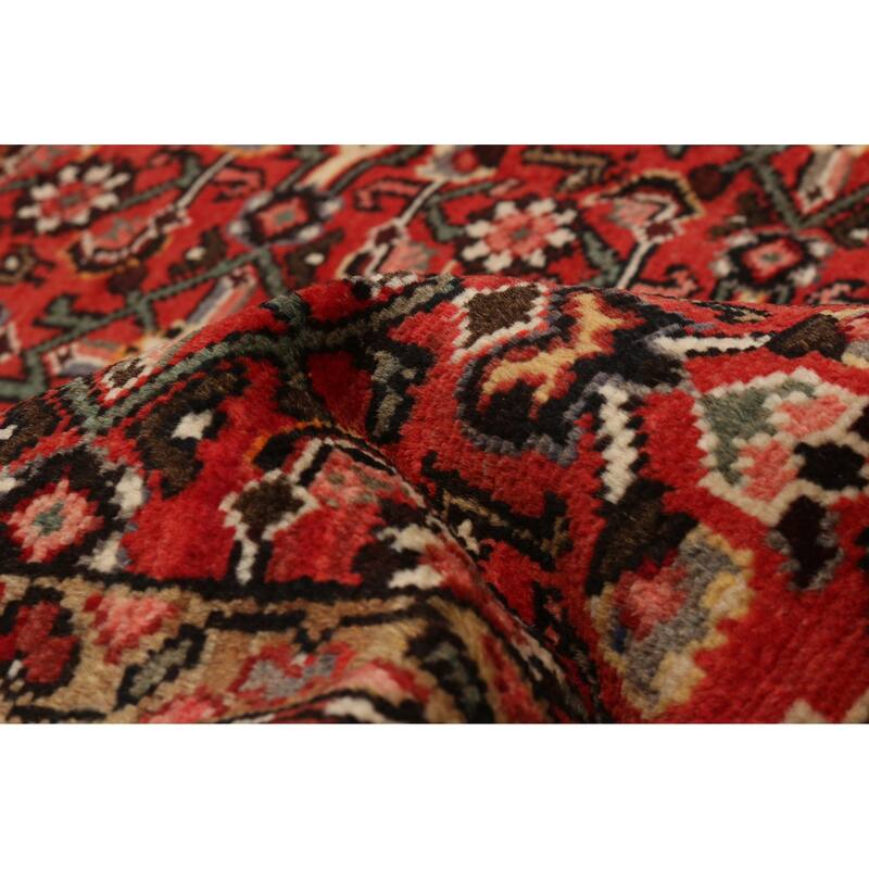 ECARPETGALLERY Hand-knotted Andelz Red Wool Rug - 5'2 x 10'3