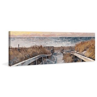 'Inviting Walkway' Painting Print on Wrapped Canvas - Bed Bath & Beyond ...
