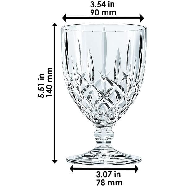 Nachtmann Set of 4 Noblesse All Purpose Goblets Bed Bath & Beyond